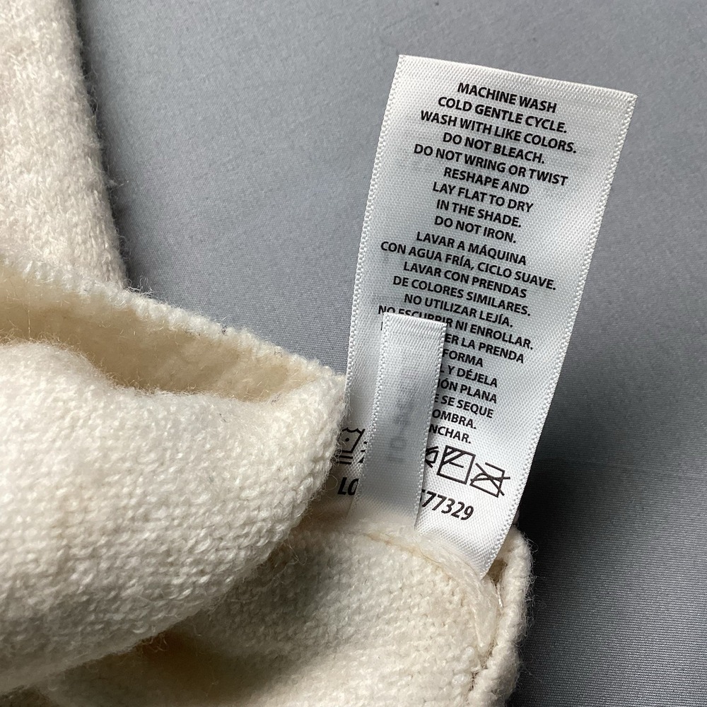 Legendary Outfitters Sweater Womens XXL Cream White Oversized Crewneck - Picture 7 of 10